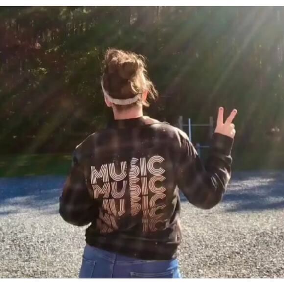 Pumpkin Patch Junkie Upcycled Fall Flannel Shirt - Medium - Picture 8 of 9